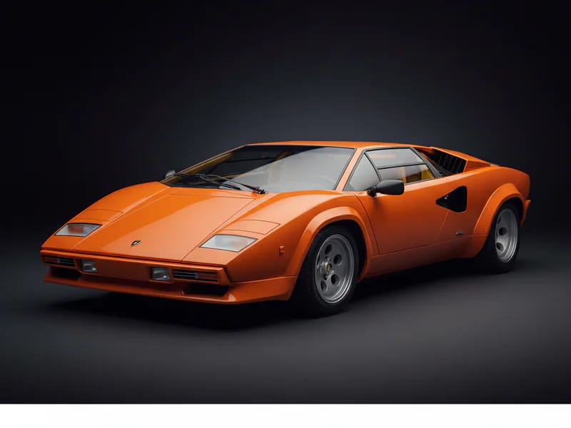 Floor mats for Lamborghini Countach