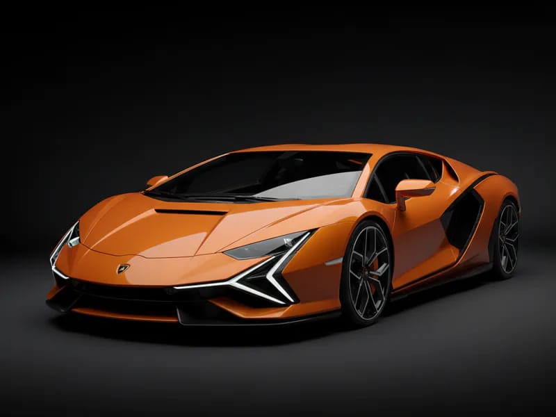 Floor mats for Lamborghini Sián FKP 37